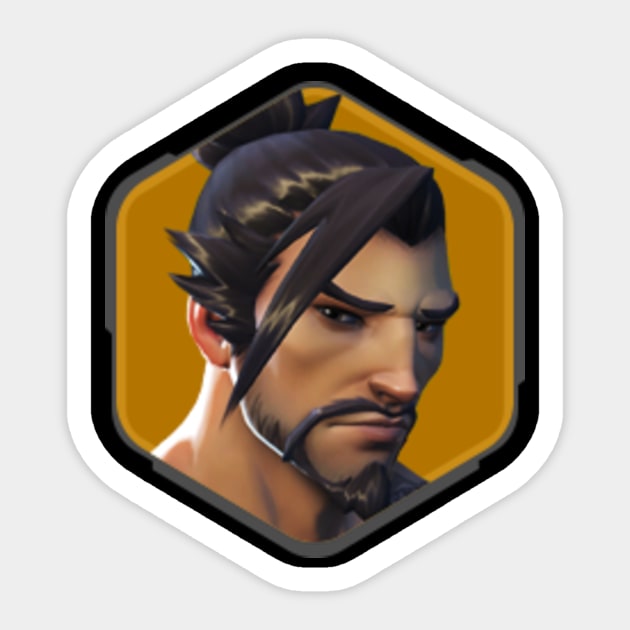 Hanzo Overwatch Sticker by Soy